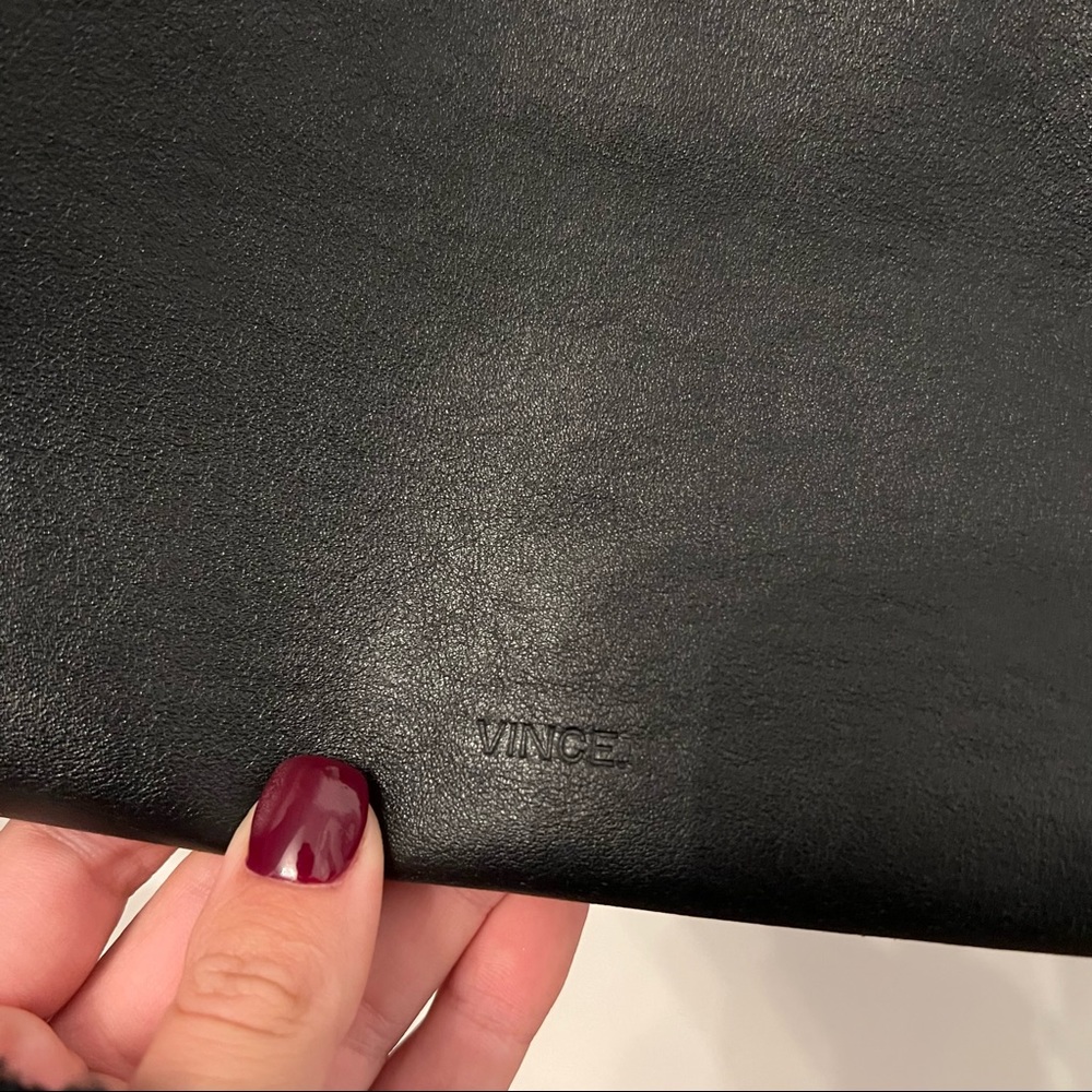 Vince Black Shoulder Bag - Picture 8 of 14